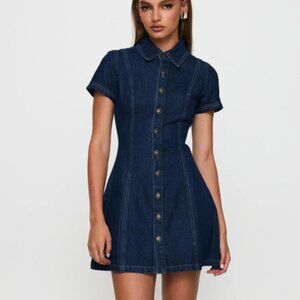 Princess Polly Perception Denim Mini Dress